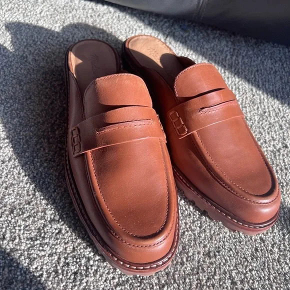 Madewell Womens Corinne Lugsole Loafer Mule NEVER WORN - Picture 5 of 5